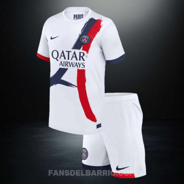 Kit de Adulto de la Paris Saint-Germain (PSG) 2024/25 Visita para Hombre