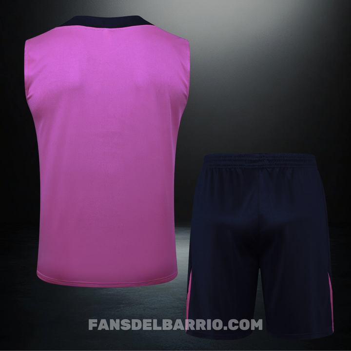 Kit de Entrenamiento Sin Mangas del F.C. Barcelona 2025/26 Camiseta + Pantaloneta