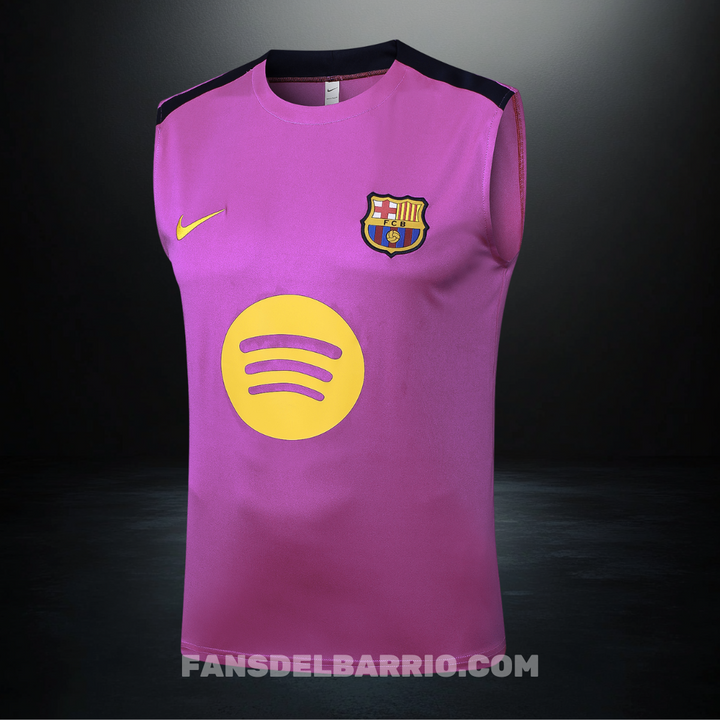 Kit de Entrenamiento Sin Mangas del F.C. Barcelona 2025/26 Camiseta + Pantaloneta