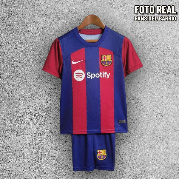 Kit para Niño del F.C. Barcelona 2023/24 Local (Nike)