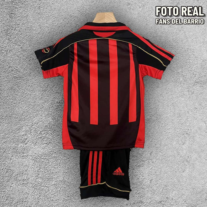Kit para Niño Retro AC Milan 2006-07 Local (Adidas)