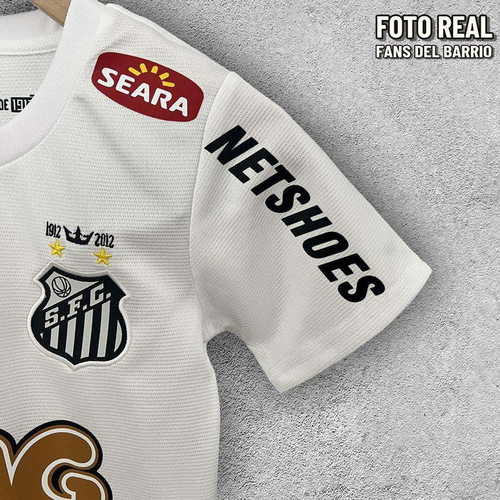 Kit para Niño Retro del Santos F.C. 2011-12 Local (Nike)