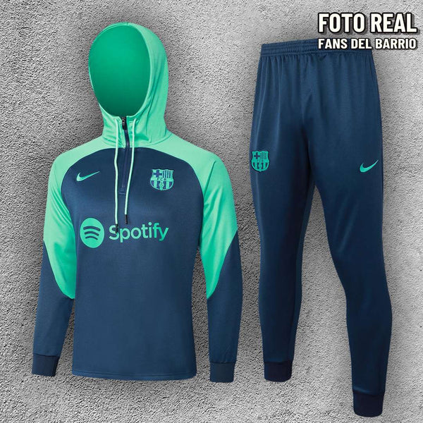 Kit para Niño del F.C. Barcelona 2023-24 de Sudadera + Buzo (Nike)