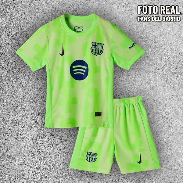 Kit para Niño del F.C. Barcelona 2024-25 Alternativo (Nike)