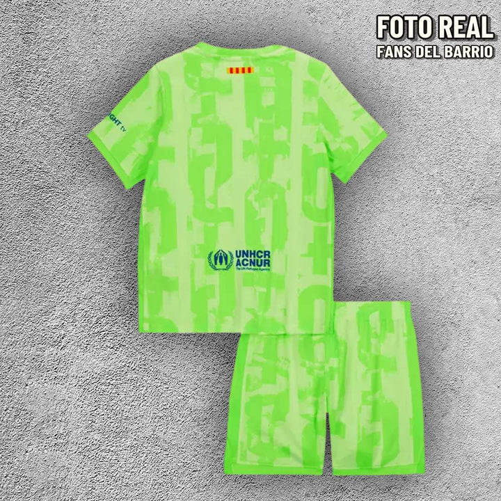 Kit para Niño del F.C. Barcelona 2024-25 Alternativo (Nike)