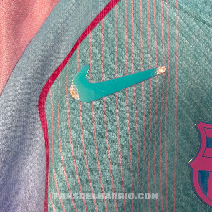 Kit para Niño del F.C. Barcelona 2025/26 Edición Especial Turquesa