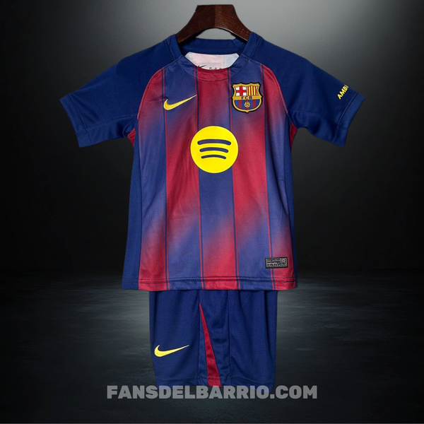 Kit para Niño del F.C. Barcelona 2025/26 Local