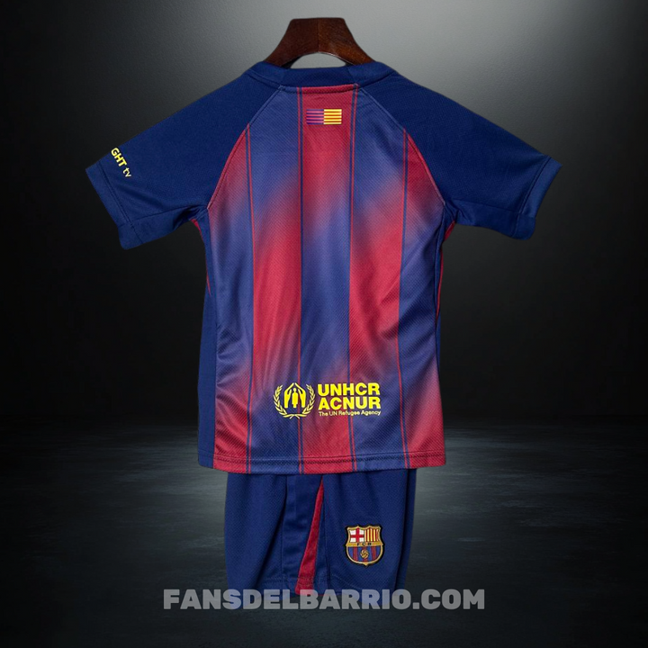 Kit para Niño del F.C. Barcelona 2025/26 Local