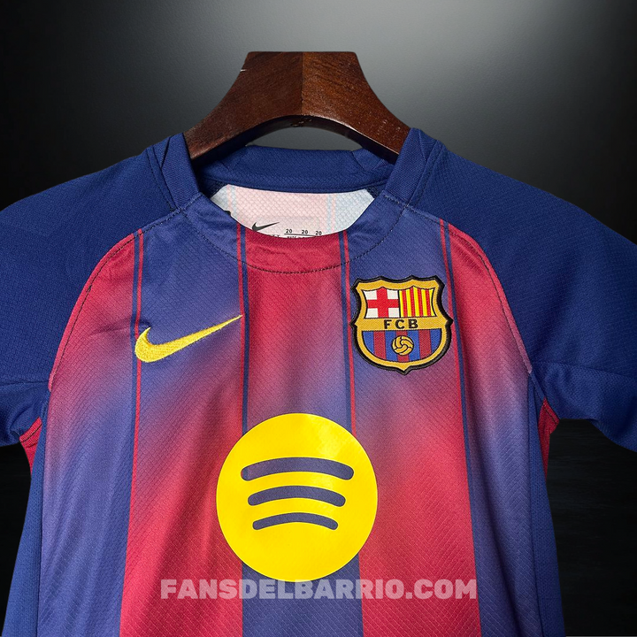 Kit para Niño del F.C. Barcelona 2025/26 Local