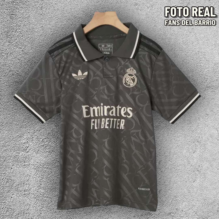 Kit para Niño del Real Madrid 2024-25 Alternativo (Adidas)