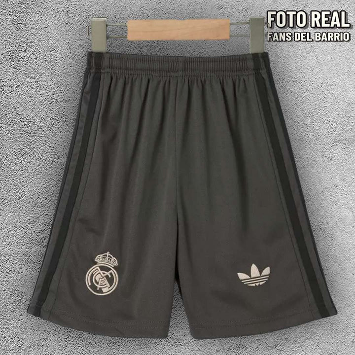 Kit para Niño del Real Madrid 2024-25 Alternativo (Adidas)