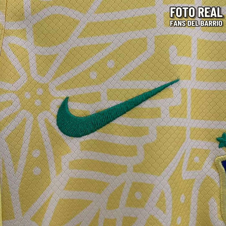 Kit para Niño de la Seleccion Brasil 2024 Local (Nike)
