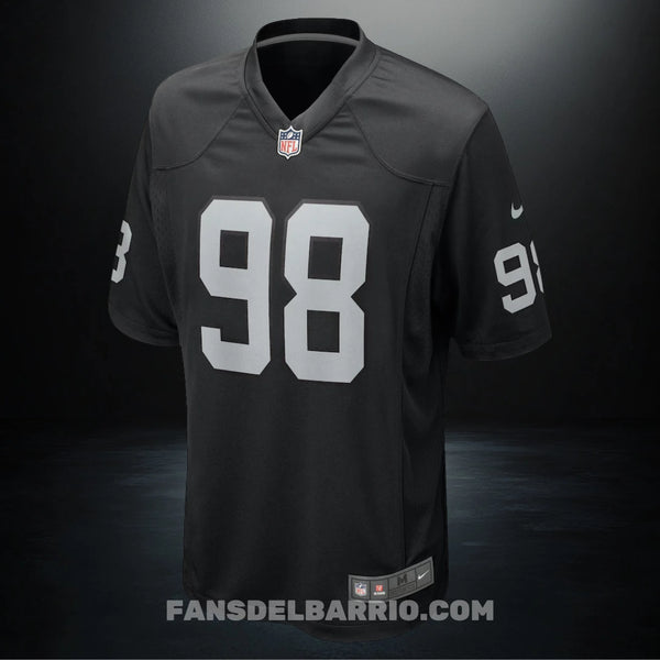 Camiseta NFL Las Vegas Raiders 2025 Local para Hombre