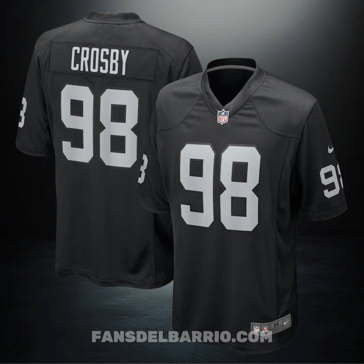 Camiseta NFL Las Vegas Raiders 2025 Local para Hombre