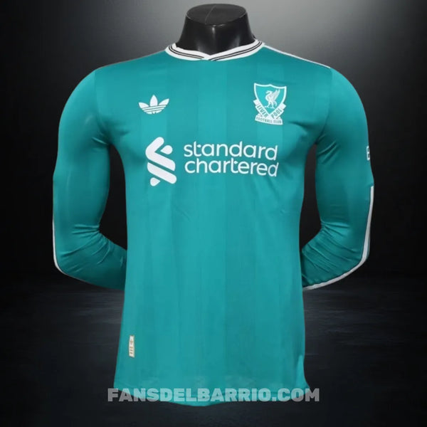 Camiseta Manga Larga Player Liverpool FC 2025/26 Alternativo para Hombre