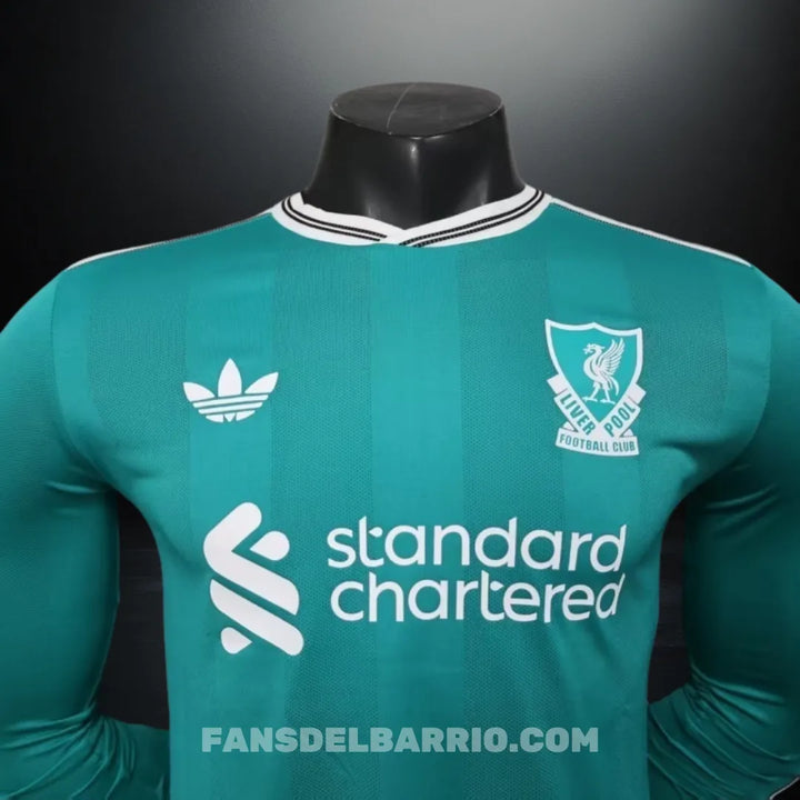 Camiseta Manga Larga Player Liverpool FC 2025/26 Alternativo para Hombre