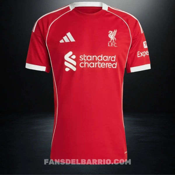 Camiseta Fan Liverpool FC 2025/26 Local para Hombre