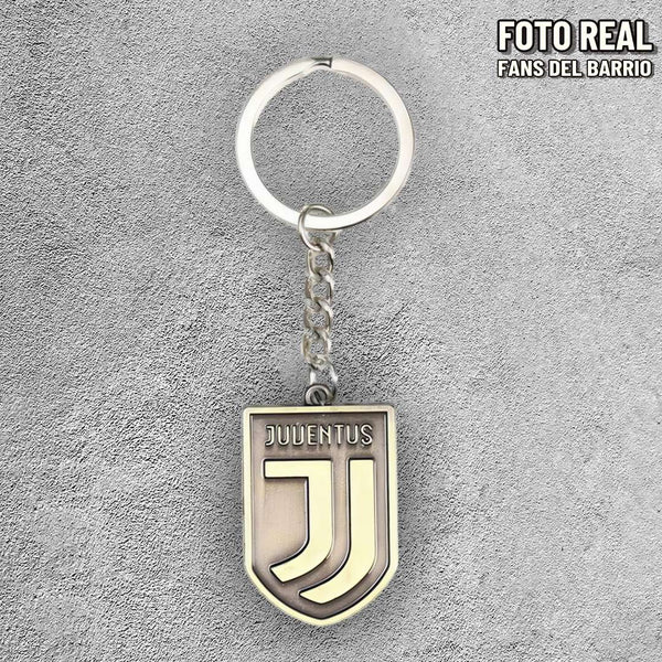 Llavero de Futbol Metalico de Juventus F.C.
