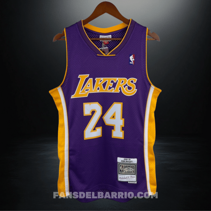 Camiseta NBA Los Angeles Lakers 2008/09 Visita de Hombre (Hardwood Classics: Mitchell & Ness)