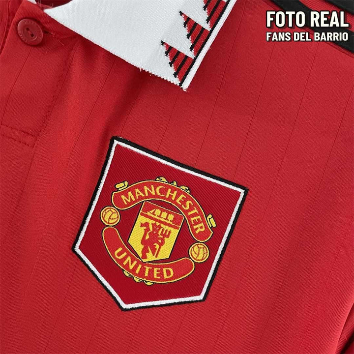 Manchester United 2022-23 Local Camiseta Fan de Hombre (Adidas)