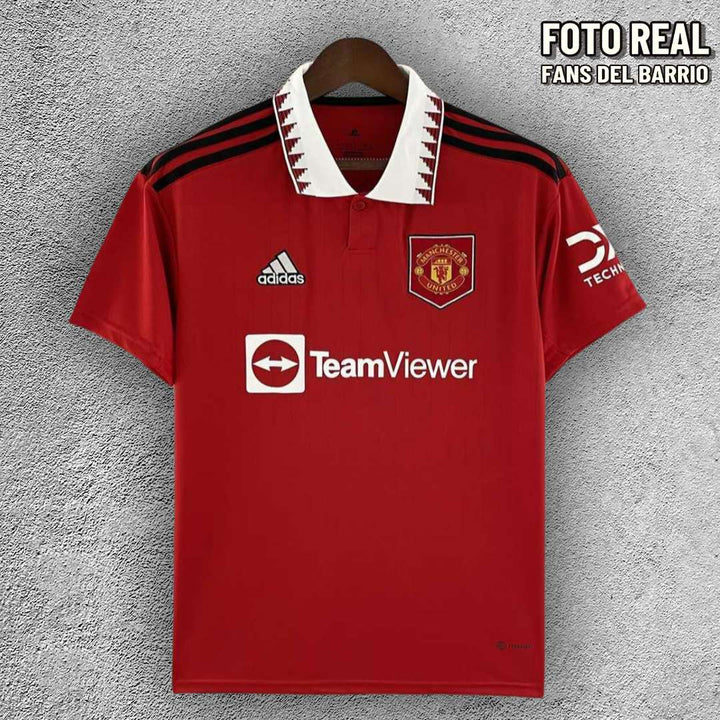 Manchester United 2022-23 Local Camiseta Fan de Hombre (Adidas)