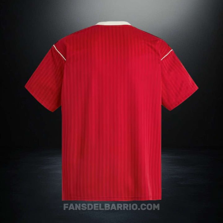 Manchester United 2024-25 Edición Terrace Icons Camiseta Fan para Hombre (Adidas)