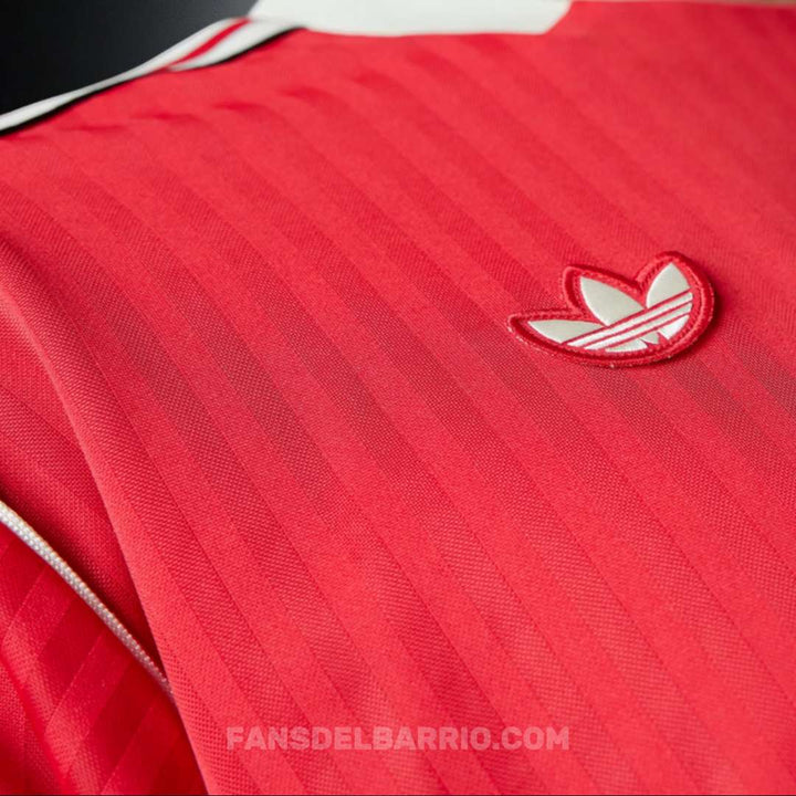 Manchester United 2024-25 Edición Terrace Icons Camiseta Fan para Hombre (Adidas)