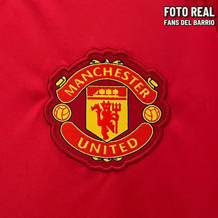 Manchester United 2024-25 Local Camiseta Fan de Hombre (Adidas)