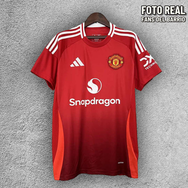 Manchester United 2024-25 Local Camiseta Fan de Hombre (Adidas)