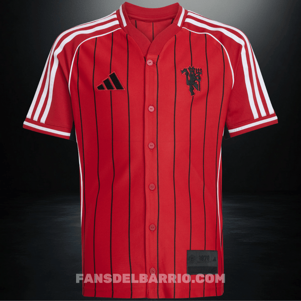 Camiseta Béisbol Manchester United 2025 Mundial de Clubes (US Pack)