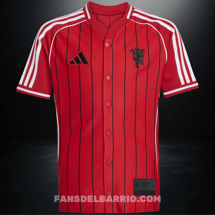 Camiseta Béisbol Manchester United 2025 Mundial de Clubes (US Pack)