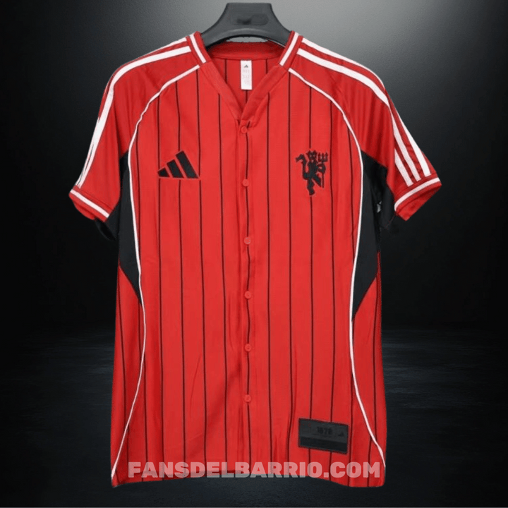 Camiseta Béisbol Manchester United 2025 Mundial de Clubes (US Pack)