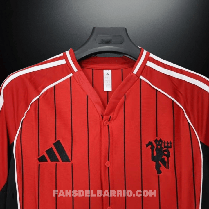Camiseta Béisbol Manchester United 2025 Mundial de Clubes (US Pack)