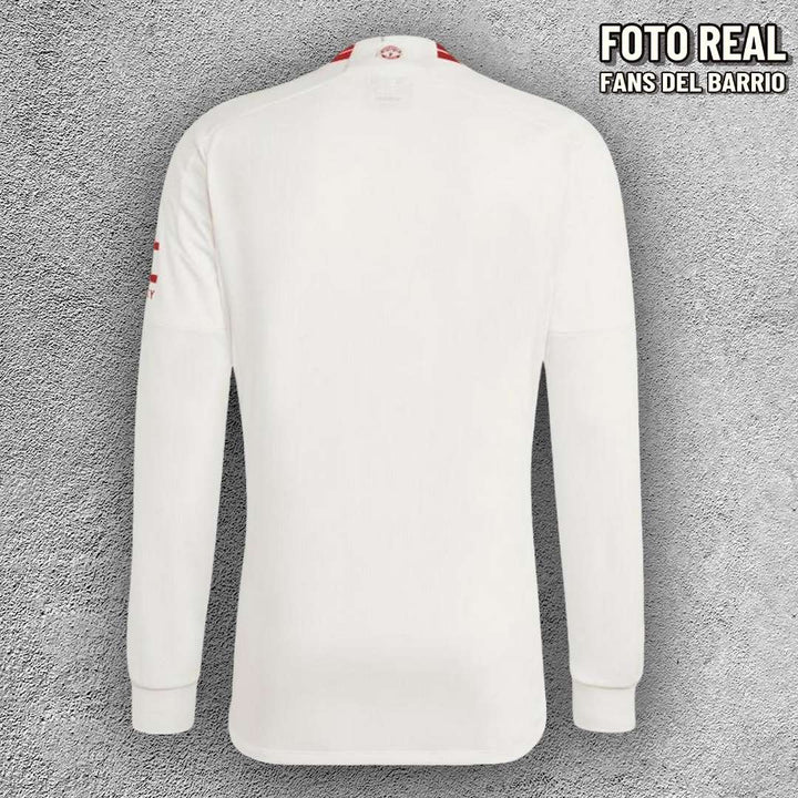 Manchester United Alternativa 2023-24 Camiseta Manga Larga Fan de Hombre (Adidas)