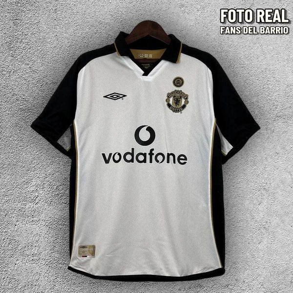 Manchester United Edicion Centenario2001-02Alternativa Camiseta Retro de Hombre