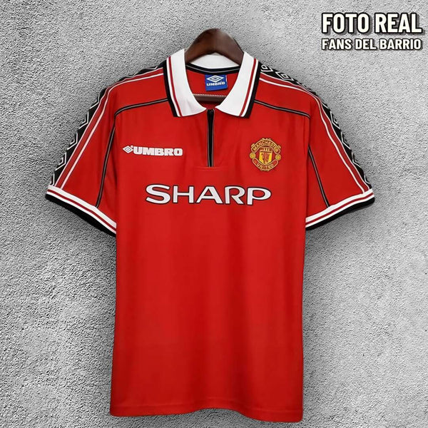 Camiseta Retro Manchester United Local 1998/99 de Hombre (Umbro)