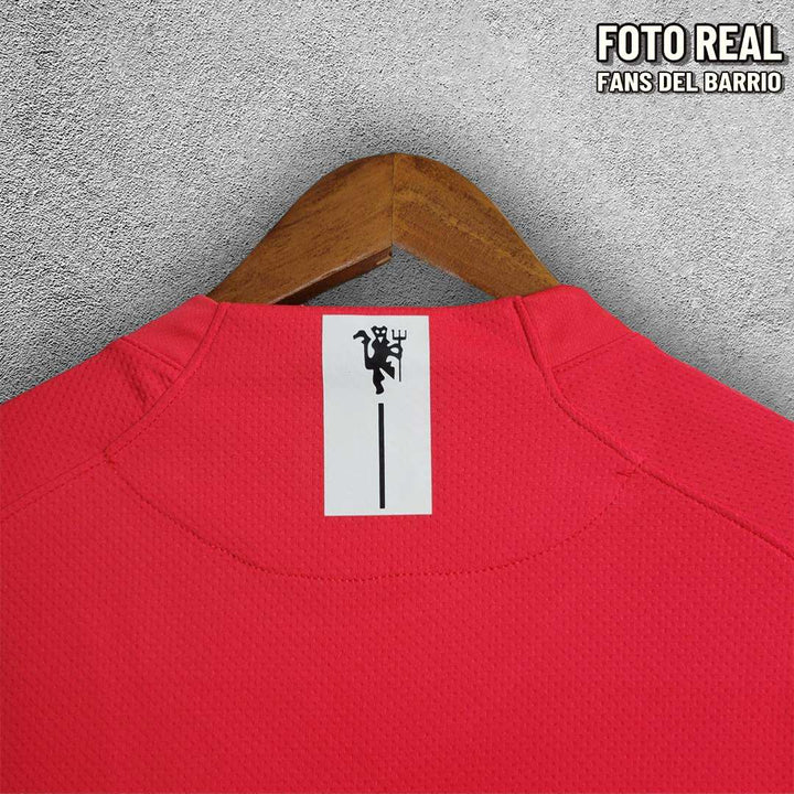 Manchester United Versión Final Champions League Moscow 2007-08 Local Camiseta Retro para Hombre (Nike)