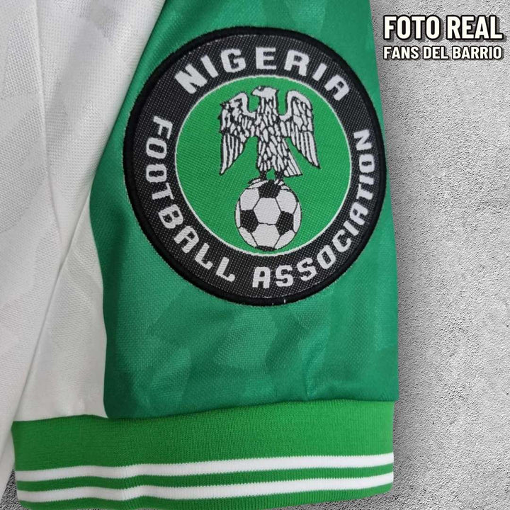 Nigeria 1996 Visita Camiseta Retro de Hombre (Nike)