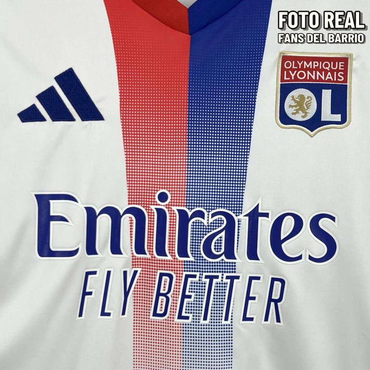 Olympique de Lyon 2024-25 Camiseta Fan Local para Hombre (Adidas)