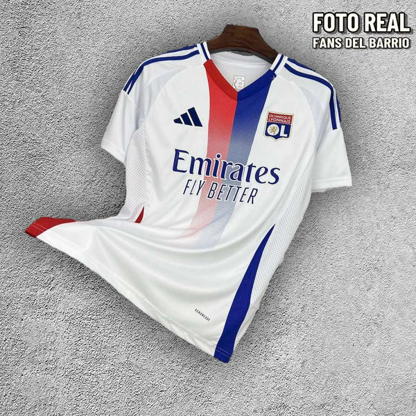 Olympique de Lyon 2024-25 Camiseta Fan Local para Hombre (Adidas)