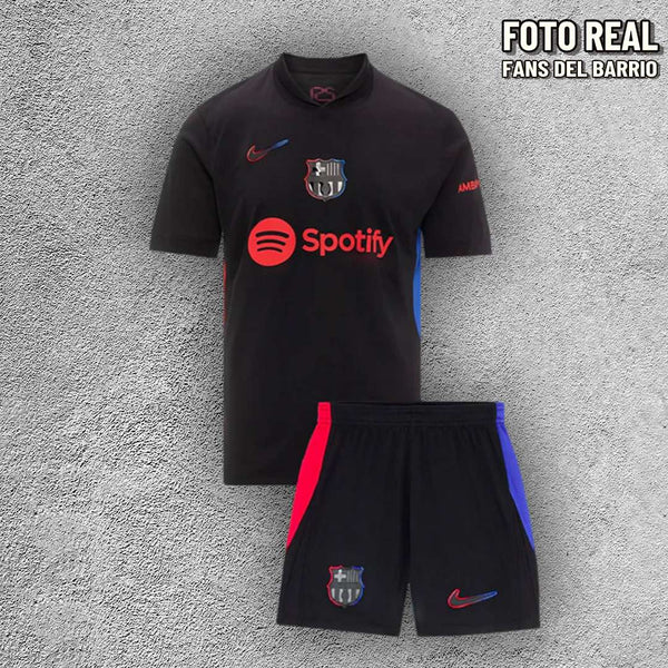 Kit para Niño del F.C. Barcelona 2024-25 Visita (Nike)