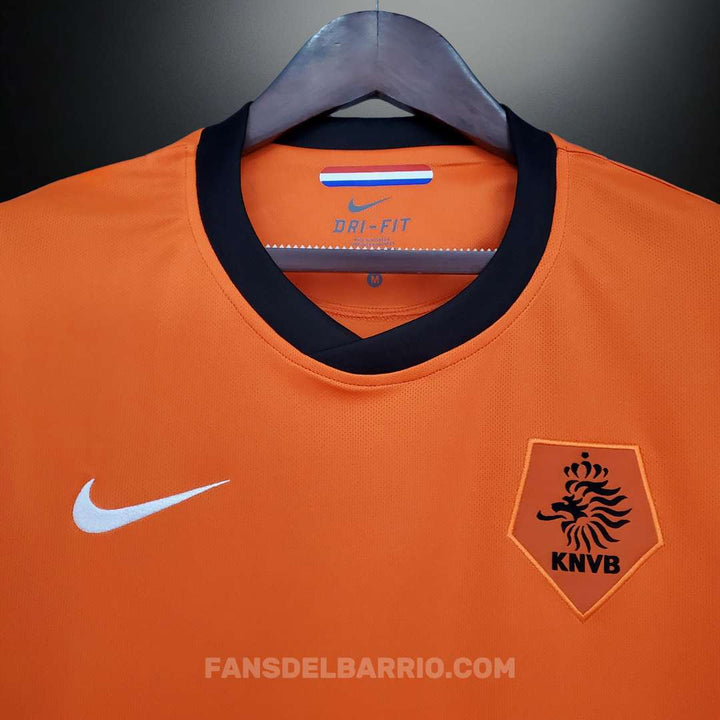 Paises Bajos 2010 Local Camiseta Retro para Hombre (Nike)