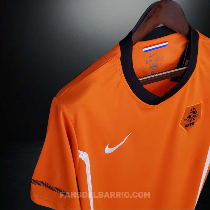 Paises Bajos 2010 Local Camiseta Retro para Hombre (Nike)