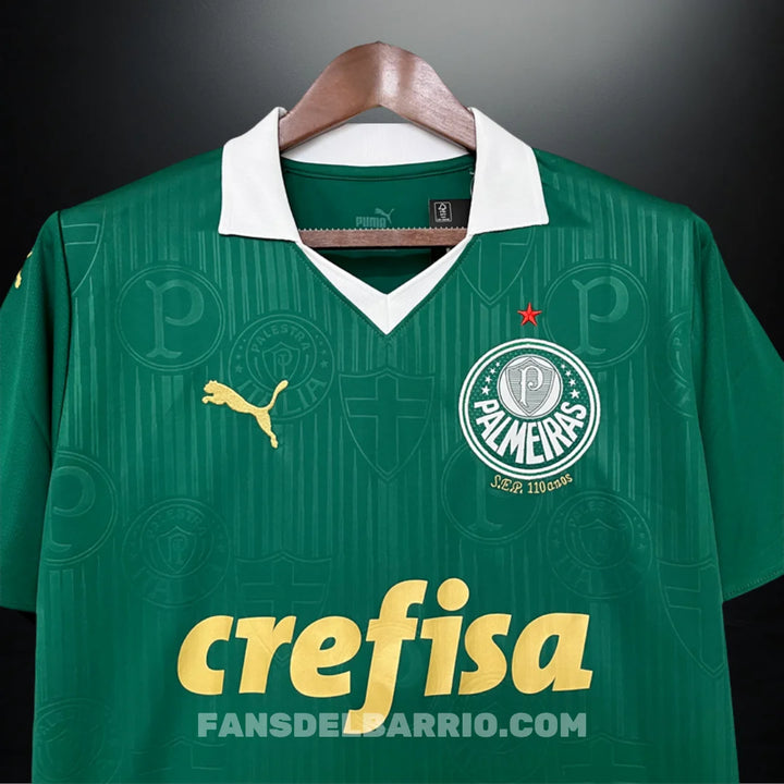 Camiseta Fan Palmeiras 2024 Local para Hombre