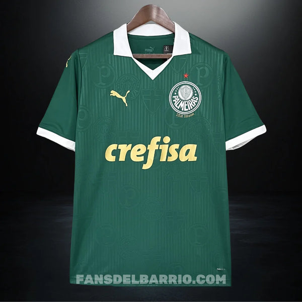 Camiseta Fan Palmeiras 2024 Local para Hombre