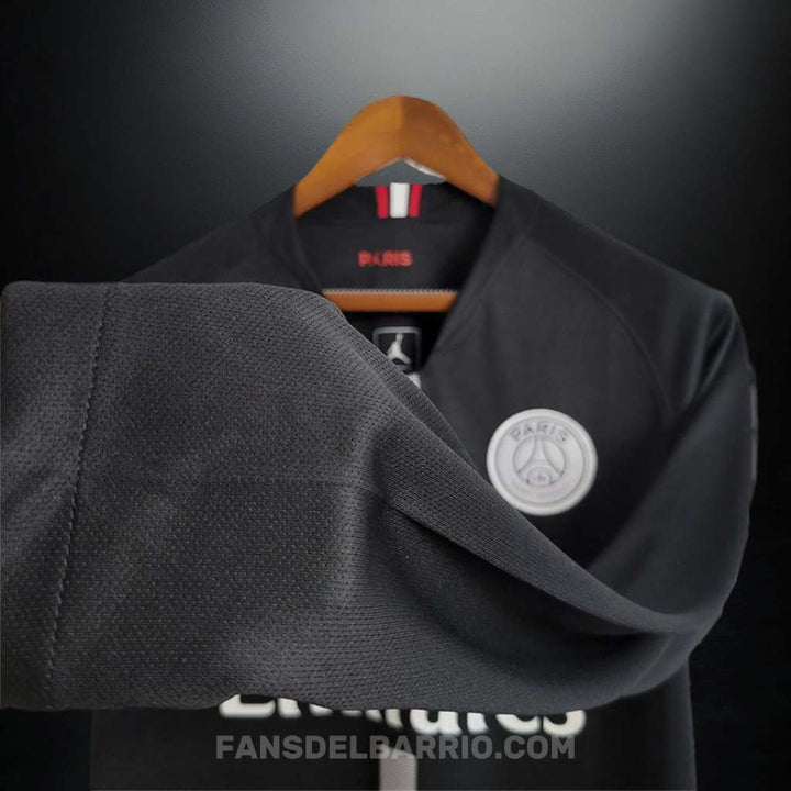 Camiseta Manga Larga Retro París Saint-Germain 2018/19 Champions League Local para Hombre (Jordan)