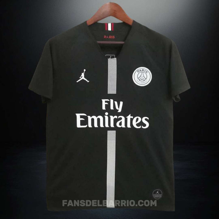 París Saint-Germain (PSG) 2018-19 Champions League Local Camiseta Retro para Hombre (Jordan)