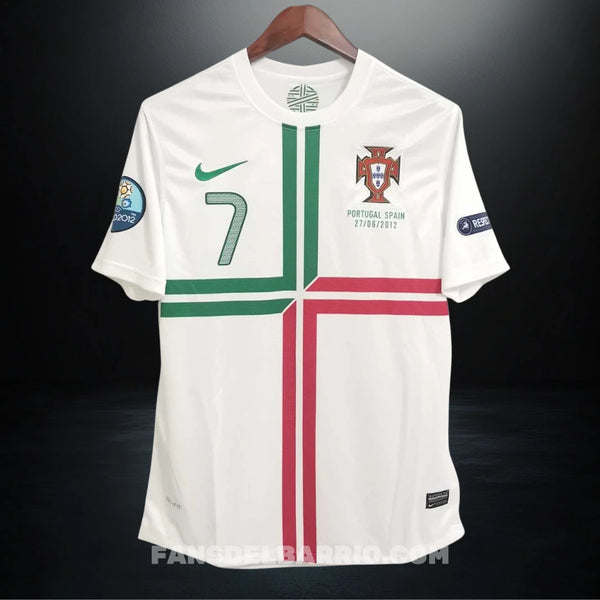 Camiseta Retro Selección de Portugal 2012 Visita para Hombre