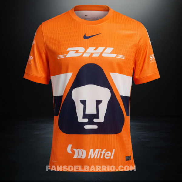 Camiseta Player de Portero Pumas UNAM 2025/26 Alternativo para Hombre
