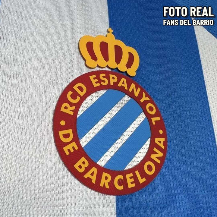R.C.D Espanyol 2024-25 Local Camiseta Fan de Hombre (Kelme)